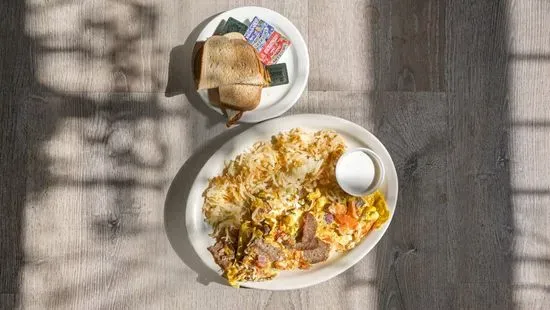  Affton Special Omelet with Gyros meat 