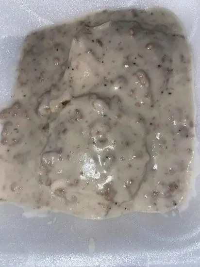 1/2 Order Biscuits and Gravy