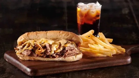 Philly Cheesesteak with Fries