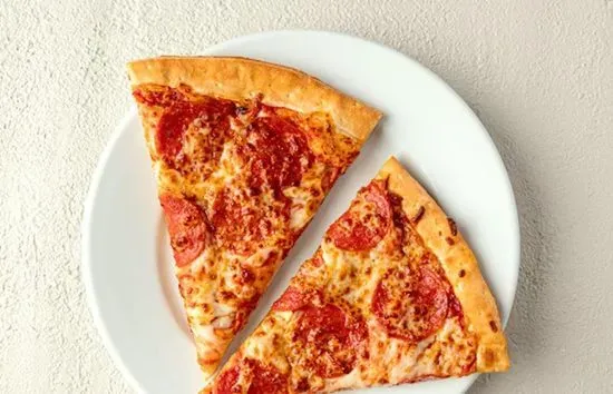 Pepperoni Pizza, Double Slice