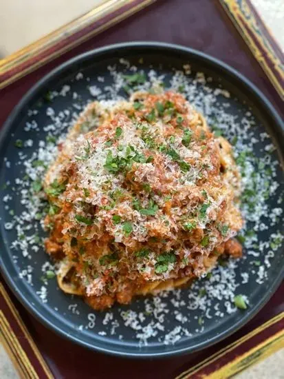 Fettuccine Bolognese