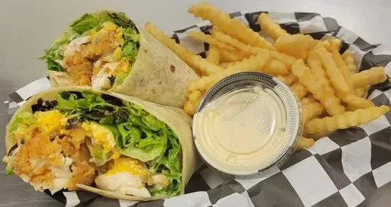 HOT HONEY CHICKEN WRAP