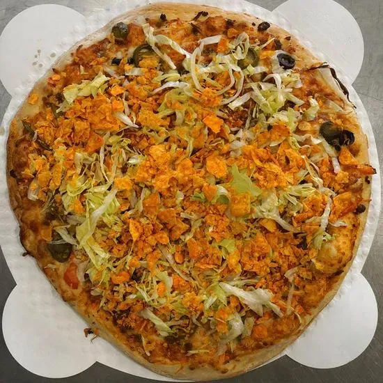 Taco Pizza (Feisty Burro) ( Gluten-Free)