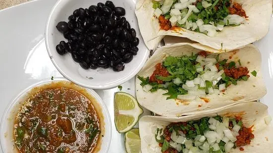 Vegan Tacos De Chorizo