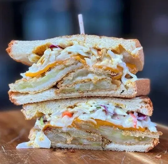 Fried Green Tomato Sandwich + Side