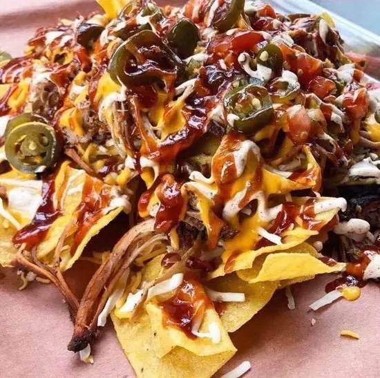 Pulled Pork Loaded Nachos