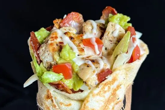 Chicken Bacon Ranch Pita