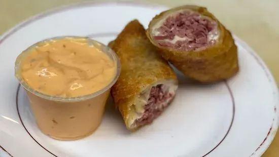 Corn Beef Egg Rolls