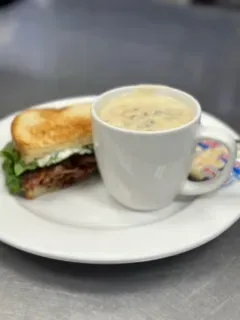 Soup & 1/2 Sandwich