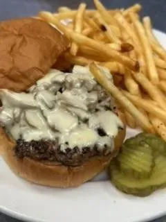 Mushroom & Swiss Burger