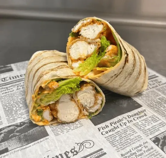 Buffalo-Ranch Chicken Wrap