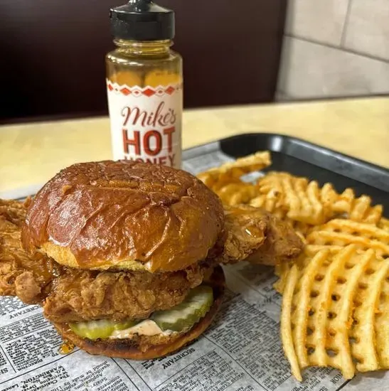 Hot Honey Chicken Sandwich Meal