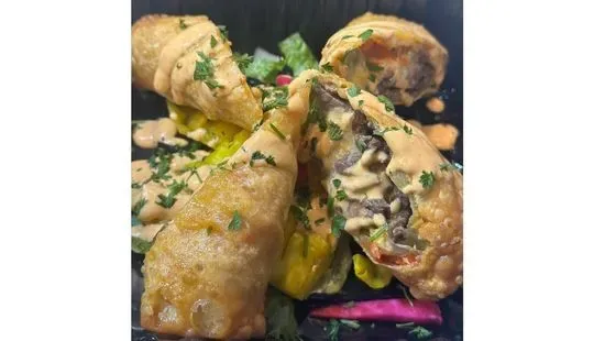 Beef shawarma rolls