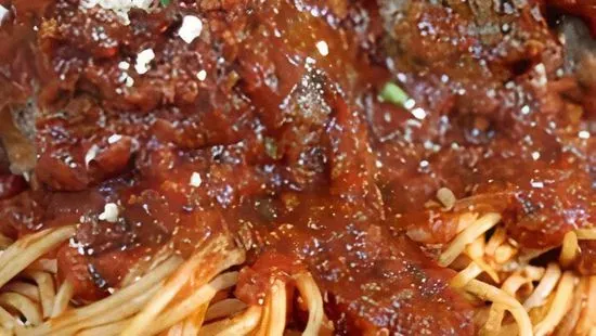 Spaghetti with Nonna's Meatballs