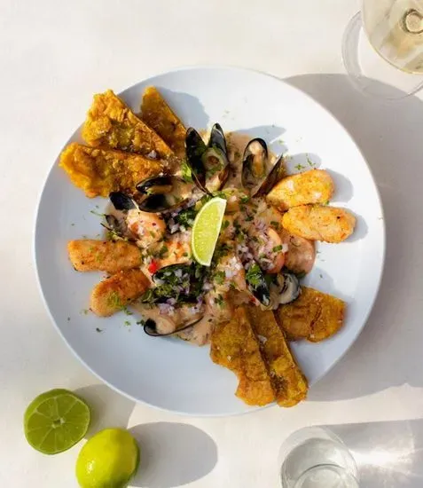 Encocado De Mariscos Seafood in Coconut Milk