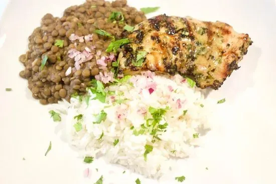 Rice & Lentils & Chicken LUNCH