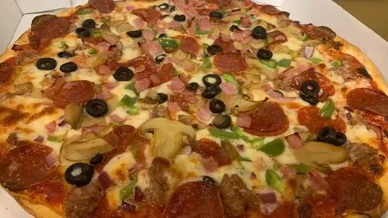 Large Specialty Pizza + Medium Pizza Sticks