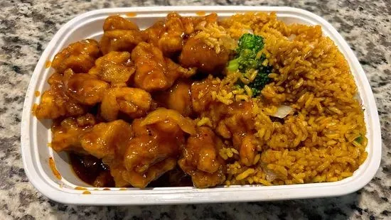 Orange Chicken (Combo)