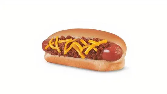 6" Chili Cheese Hot Dog