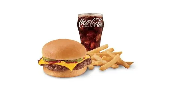 Original Single Cheeseburger 1/4lb* Combo