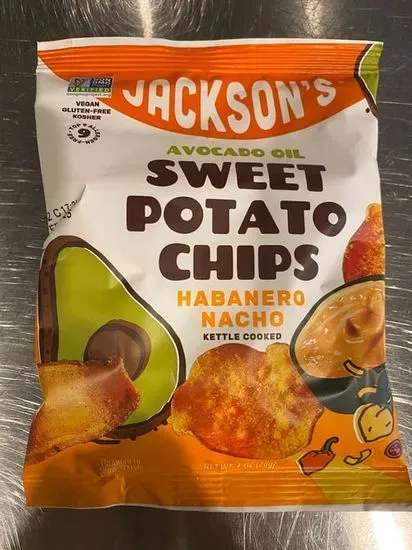 Jackson's Sweet Potato Chips - Habanero Nacho