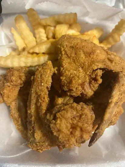 5-Piece Wings with Fries