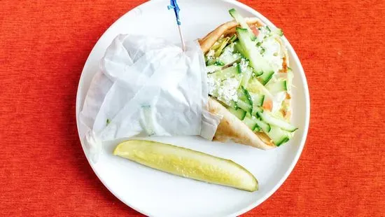 Vegetarian Greek Pita