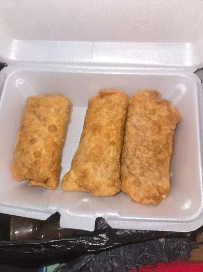 Corned beef egg rolls (3)