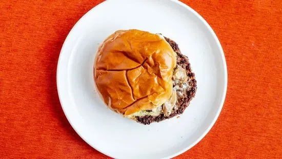 Mushroom & swiss burger