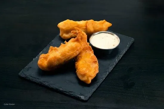 Fried Cod Fish 3pc