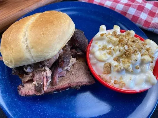 Pork And Brisket Sandwich