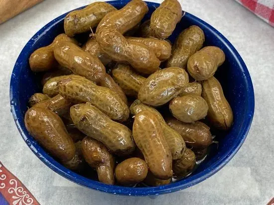 Hot Boiled Peanuts