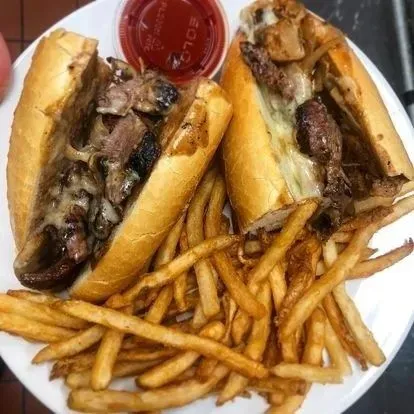 Flat Iron Steak Sub