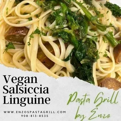 Vegan Pasta: Salsiccia Linguini