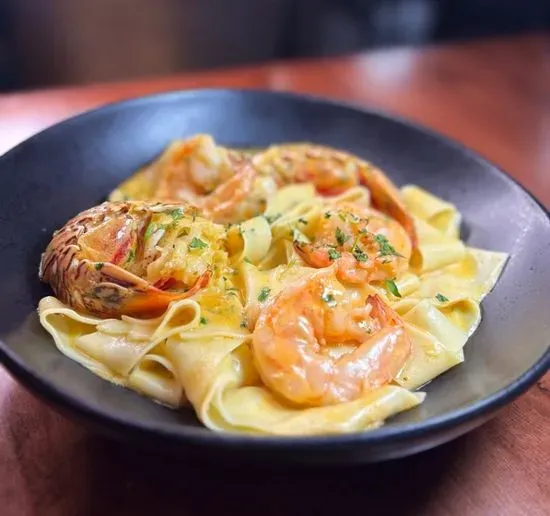 Lobster & Shrimp Cajun Pasta