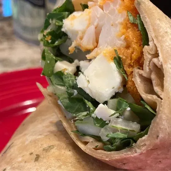 Buffalo Cauliflower Wrap