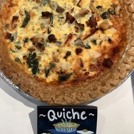 Whole Quiche- Duck Egg Order Ahead!