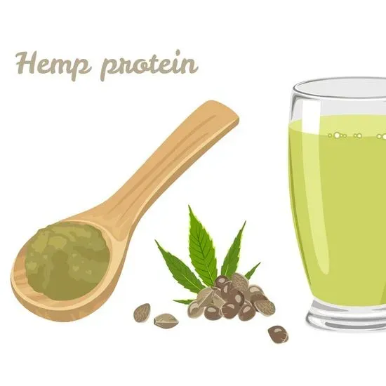 Hemp Protein Drink w/ Turmeric-