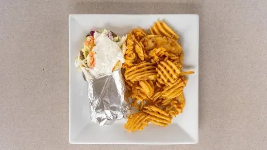 Sliced Beef Gyro Platter
