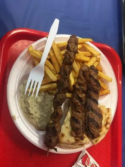 Lamb Kabob (Mixed With Beef)