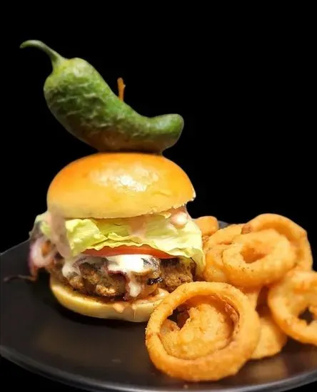 Jersey Devil Cheeseburger