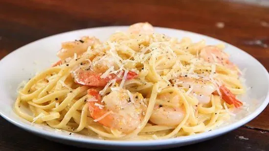 CAJUN SHRIMP OR CHICKEN CACIO E PEPE 