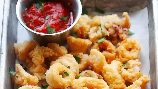 FRIED CALAMARI AND MORE