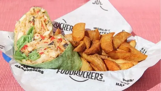 BBQ Chix Wrap w/Fries