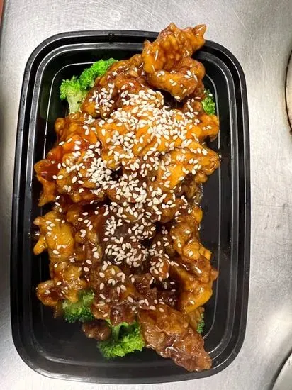 S13. Orange Beef or Sesame Beef