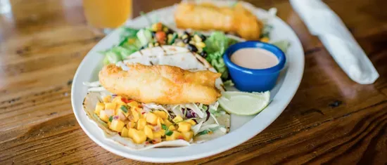 Beer Battered Fish Tacos