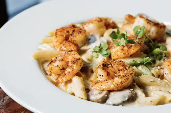 Grilled Shrimp Alfredo