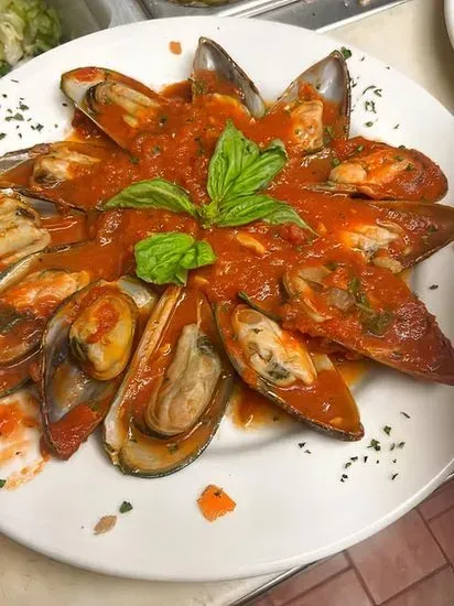 Mussels marinada Dinner