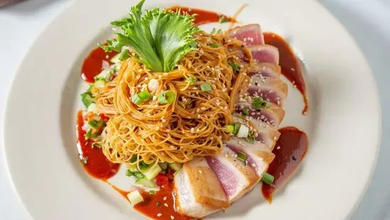 Pan-Seared Yellowfin Tuna
