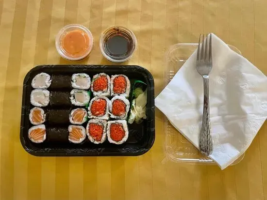 3 Roll Sushi Lunch